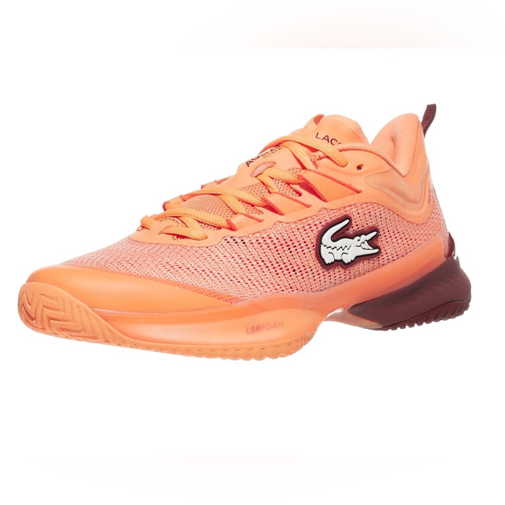 Lacoste AG-LT Ultra Orange/Burgundy Women's Shoes